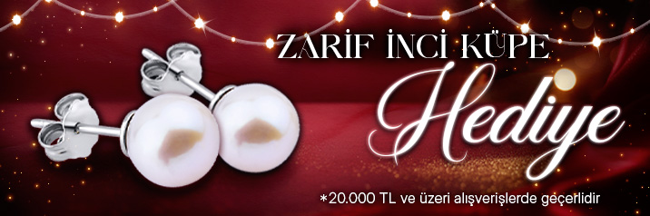 2026 Yılbaşı İnci Küpe Hediye | Sirius Pırlanta